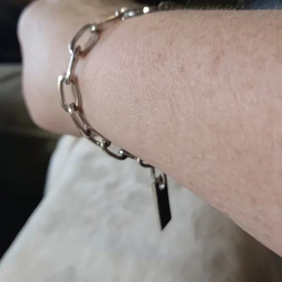 Gucci Sterling Silver Bar Tag Bracelet - Picture 7 of 7